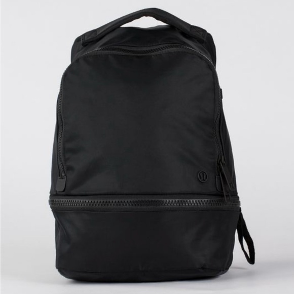 GUC lululemon backpack - black -  “go lightly” - Picture 1 of 7